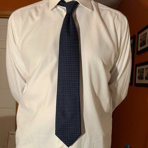 Navy Blue, Calvin Klein, Mens Tie